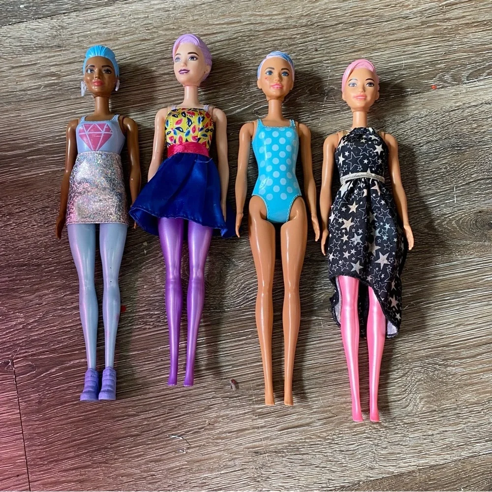 Dolls Lot Of Four Gently Played With‎